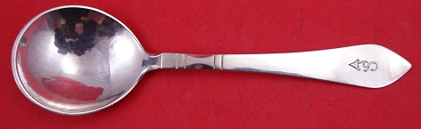 Bouillon Soup Spoon w/ GJ mark 5 1/2